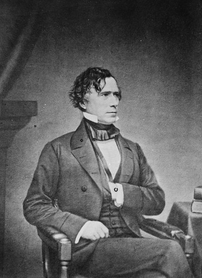 President Franklin Pierce by Mathew B. Brady